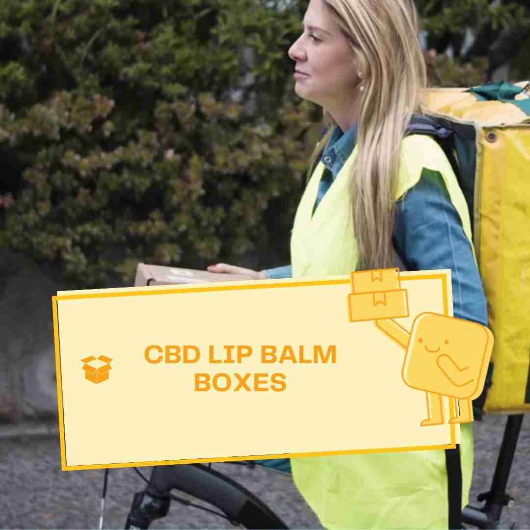 CBD lip balm boxes