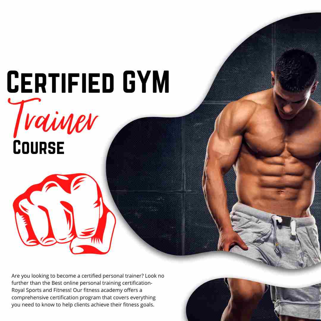 certified gym trainer course