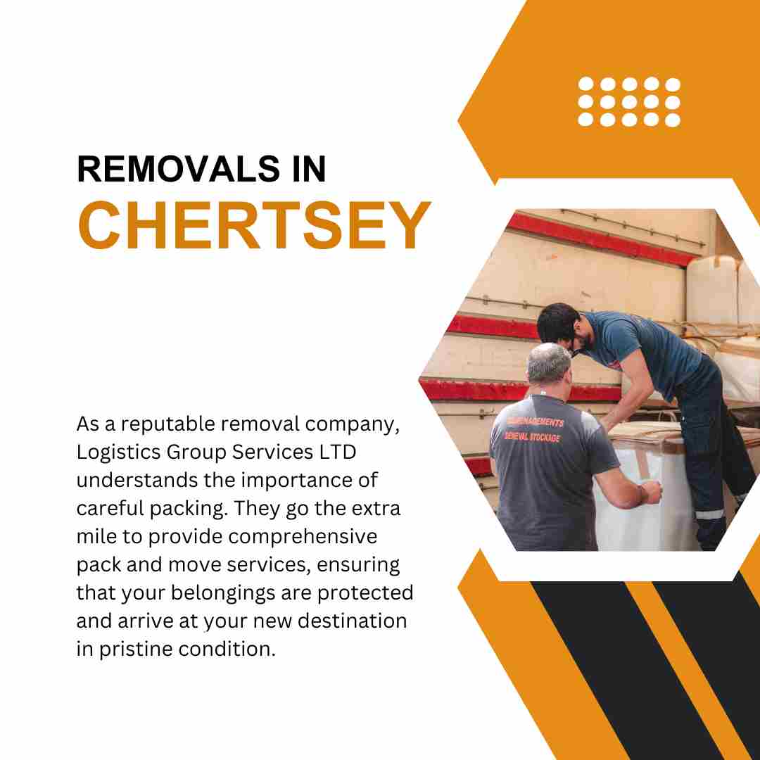 Removals in Chertsey