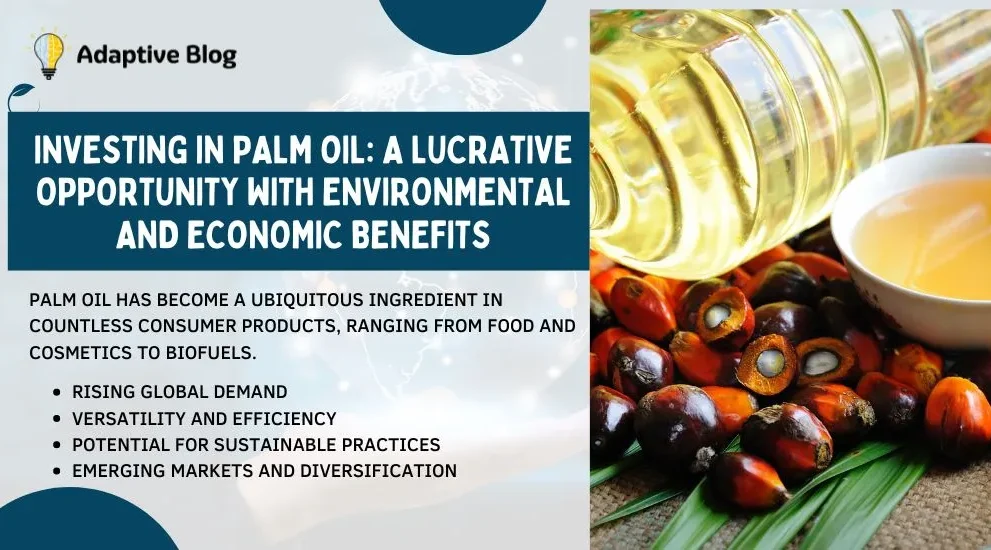Investing in Palm Oil