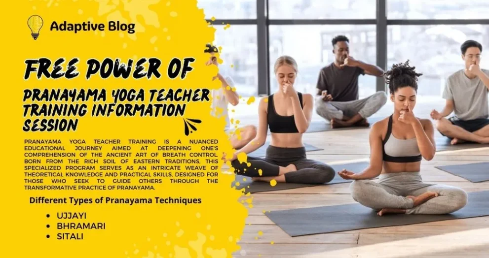 Pranayama Yoga Teacher Training