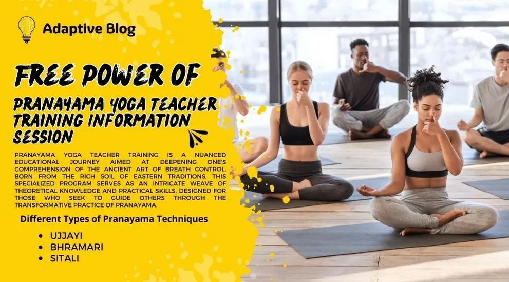 Pranayama Yoga Teacher Training