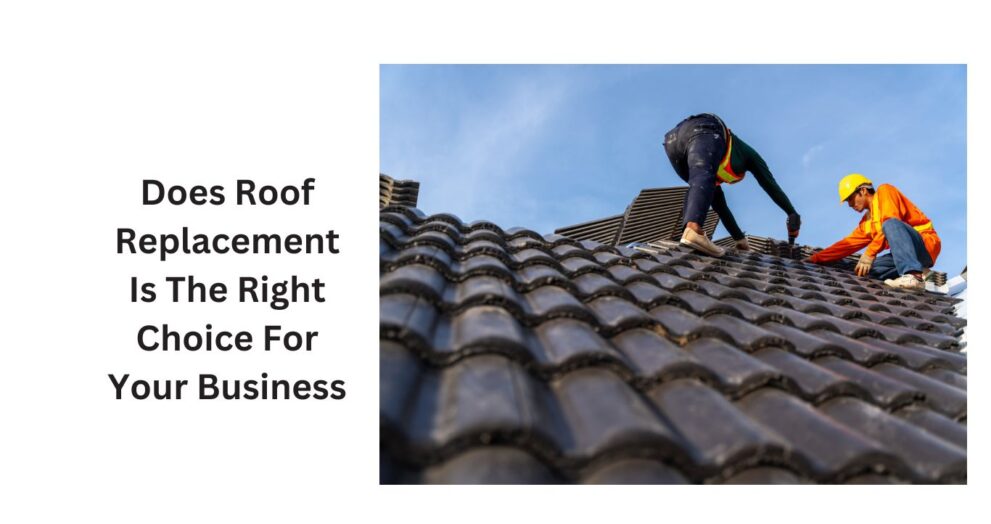 Roof Replacement Is The Right Choice For Your Business