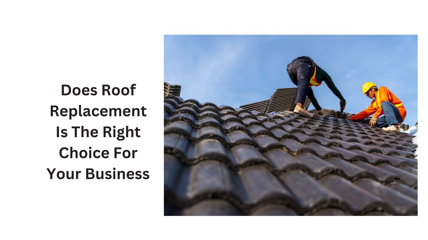Roof Replacement Is The Right Choice For Your Business